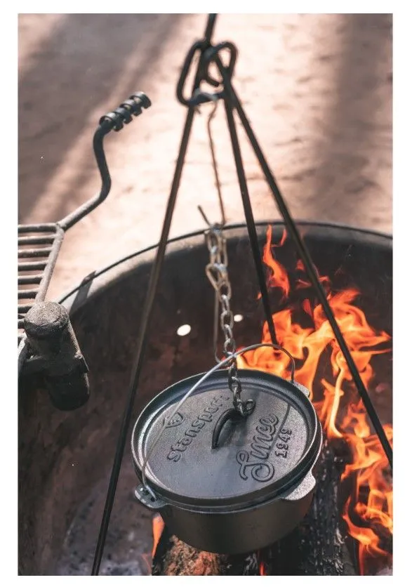 CAMP FIRE TRIPOD - HEAVY DUTY
